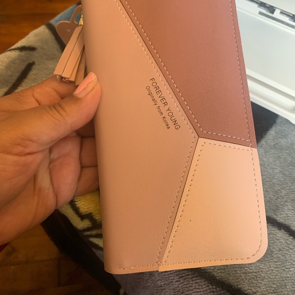 Forever Young Pink and Cream Wallet